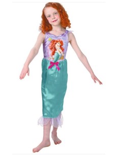 DISFRAZ SIRENITA ARIEL DISNEY 3-4 AÑOS