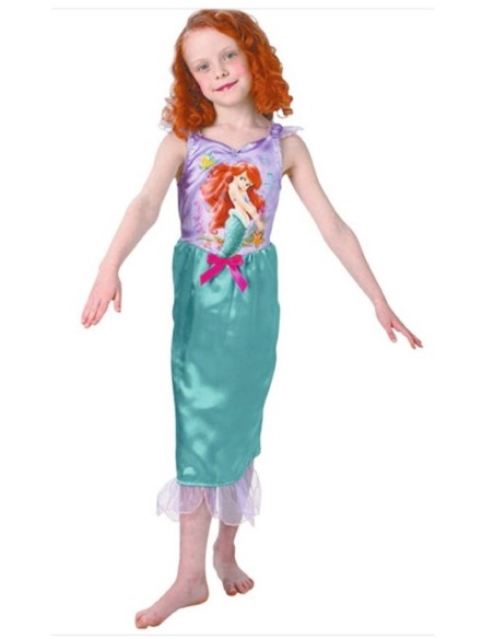 DISFRAZ SIRENITA ARIEL DISNEY 3-4 AÑOS