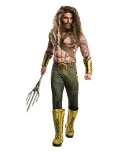 DISFRAZ AQUAMAN DELUXE ADULTO