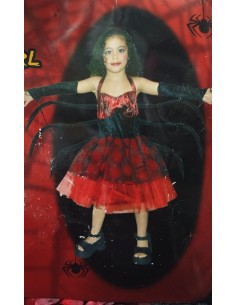 DISFRAZ SPIDER GIRL C/PATAS 7-8 AÑOS