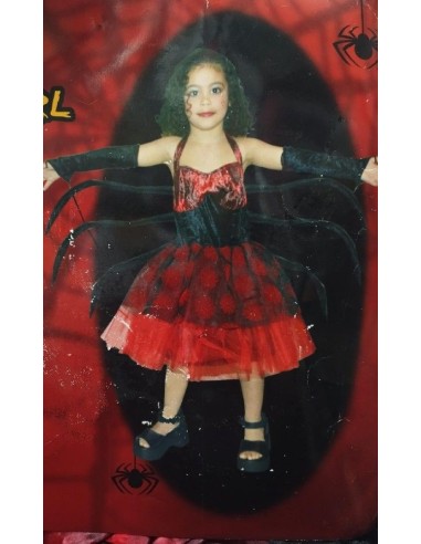 DISFRAZ SPIDER GIRL C/PATAS 7-8 AÑOS