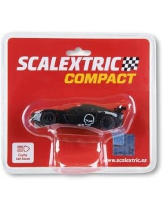 CORVETTE C6R - BLACK - SCALEXTRIC COMPAC
