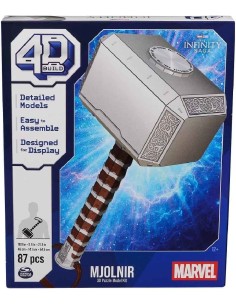 PUZZLE MARTILLO THOR 4D BUILD