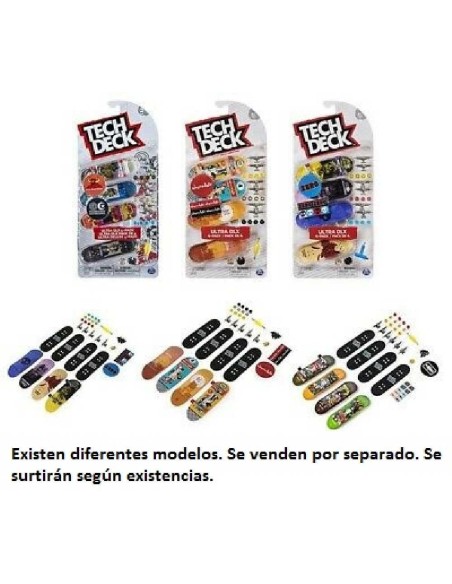 TECH DECK PACK 4 (SURTIDO)