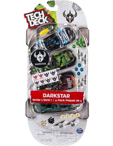 TECH DECK PACK 4 (SURTIDO)