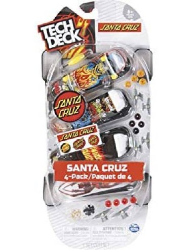 TECH DECK PACK 4 (SURTIDO)