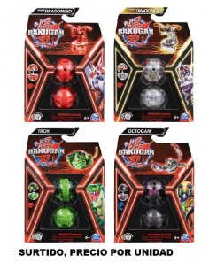 BLISTER CORE BAKUGAN SURTIDO, 1 UNIDAD
