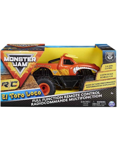 MONSTER JAM - COCHE R/C EL TORO LOCO
