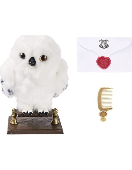 PELUCHE LECHUZA INTERAC. HEDWIG HARRY PO