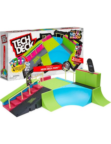 Tech Deck Neon Mega Park