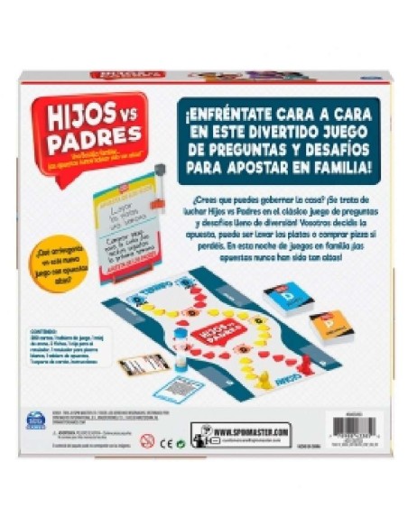 HIJOS CONTRA PADRES - JUEGO DE MESA
