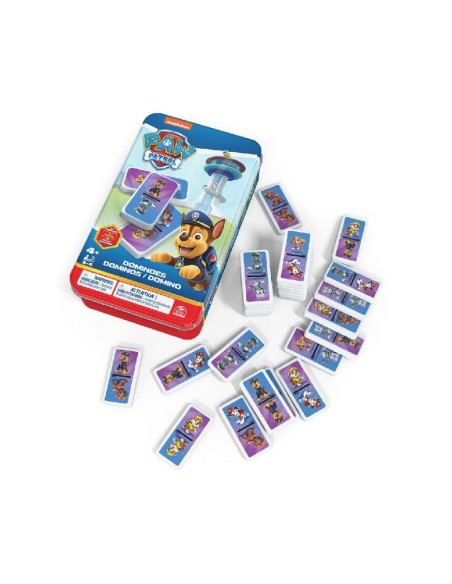 PAW PATROL DOMINO CAJA LATA
