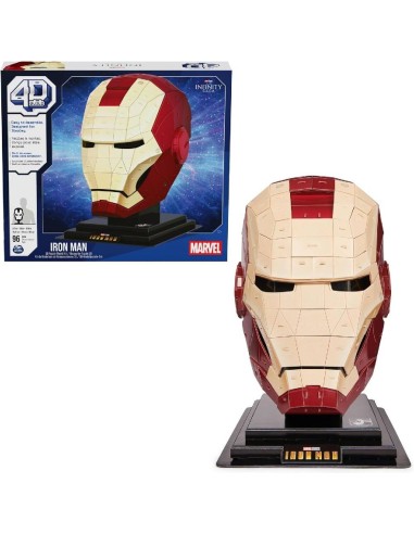 4D BUILD CASCO IRON MAN