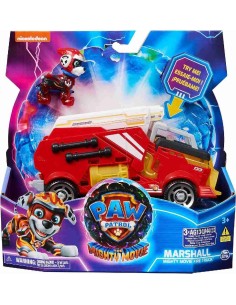marshall Mighty Movie Vehiculo Paw patro