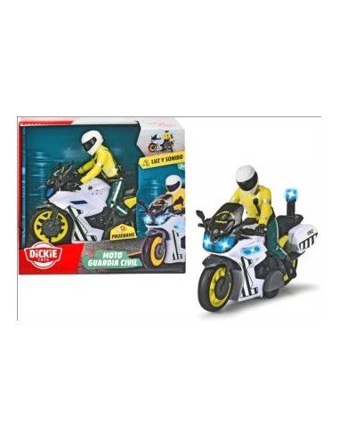 GUARDIA CIVIL MOTO  CON FIGURA LUZ Y SON