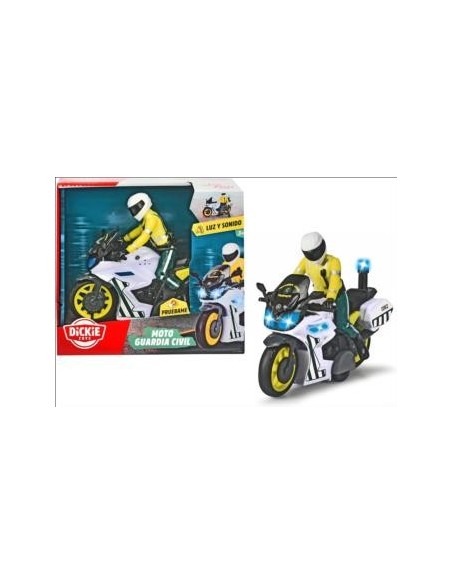 GUARDIA CIVIL MOTO  CON FIGURA LUZ Y SON