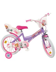 BICICLETA PAW PATROL MORADA 16`
