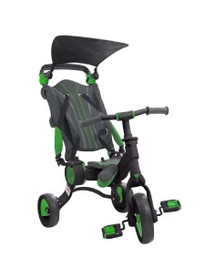 TRICICLO GALILEO 4EN1 COLOR NEGRO + VERD