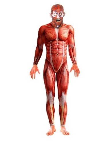 DISFRAZ CUERPO HUMANO TALLA L