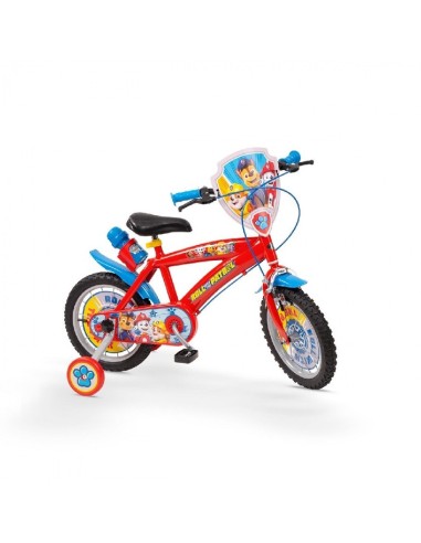 BICICLETA 14` PAW PATROL ROJA