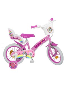 BICICLETA 16" UNICORN INNOVATOYS  DE 5 A