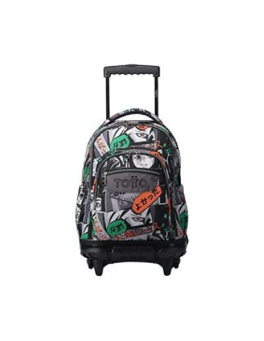 MOCHILA ESCOLAR RUEDAS TOTTO GRANDE BOMP