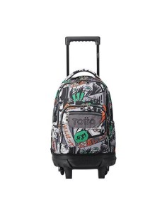 MOCHILA ESCOLAR RUEDAS TOTTO MEDIANA RES