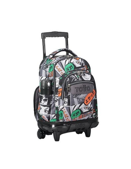 MOCHILA ESCOLAR RUEDAS TOTTO GRANDE BOMP