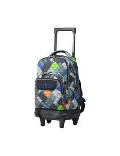 MOCHILA ESCOLAR RUEDAS TOTTO MEDIANA RES 2