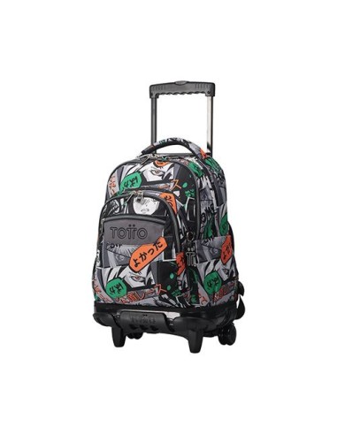 MOCHILA ESCOLAR RUEDAS TOTTO GRANDE BOMP