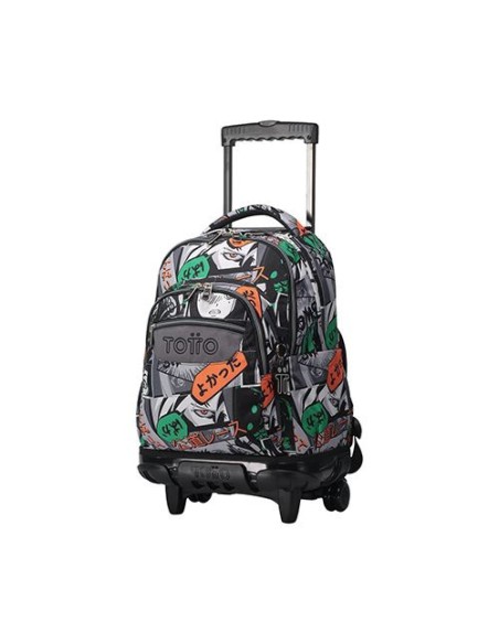 MOCHILA ESCOLAR RUEDAS TOTTO GRANDE BOMP