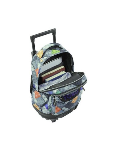 MOCHILA ESCOLAR RUEDAS TOTTO MEDIANA RES