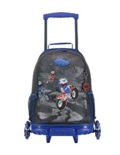 MOCHILA ESCOLAR GRANDE 3 RUEDAS - KROSS