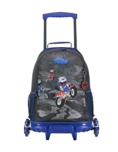 MOCHILA ESCOLAR GRANDE 3 RUEDAS - KROSS