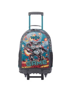 MOCHILA ESCOLAR CON RUEDAS TOTTO INFINIT