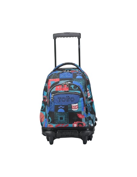 MOCHILA ESCOLAR RUEDAS TOTTO GRANDE BOMP