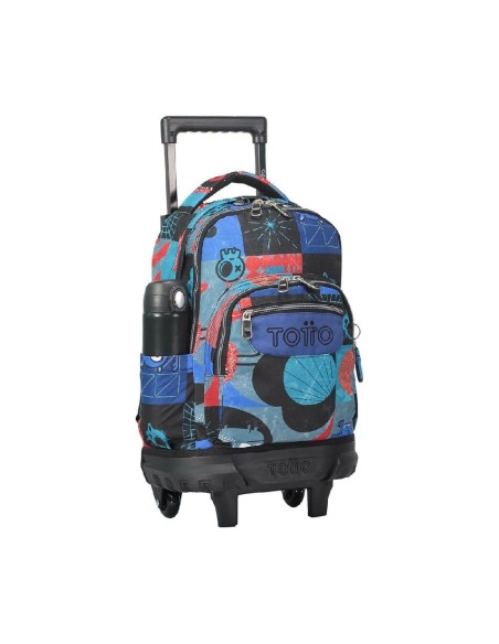 MOCHILA ESCOLAR RUEDAS TOTTO MEDIANA RES