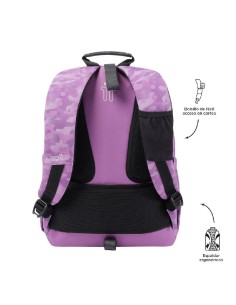 MOCHILA ESCOLAR MEDIANA CAMUFLAJE -MORRA 2
