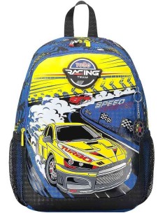 MOCHILA ESCOLAR ESTAMPADO RACING - MORRA