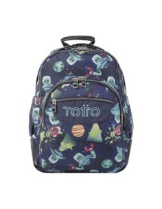 MOCHILA ESCOLAR ESTAMPADO ALIENS- MORRAL