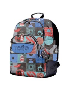 MOCHILA ESCOLAR CYBER MONSTRUOS RAYOL