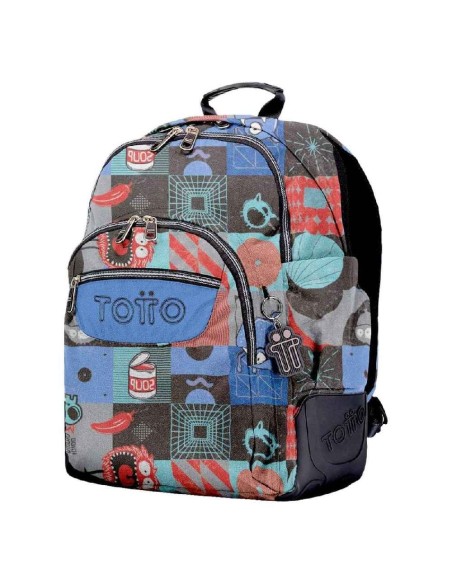 MOCHILA ESCOLAR CYBER MONSTRUOS RAYOL