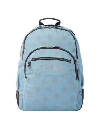 MOCHILA ESCOLAR AZUL Y ESTRELLAS - MORRA