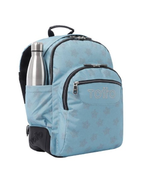 MOCHILA ESCOLAR AZUL Y ESTRELLAS - MORRA