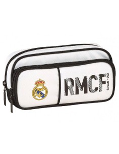 ESTUCHE ESCOLAR REAL MADRID COMPARTIMENT