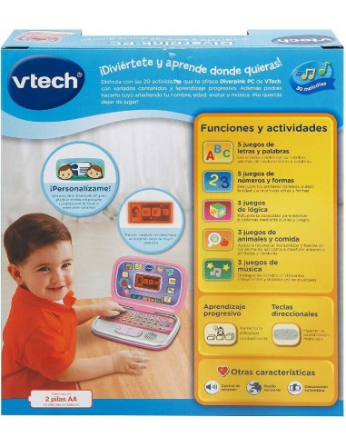 ORDENADOR DIVER PINK PC - VTECH