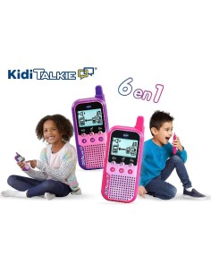 KIDI TALKIE 6 EN 1 ROSA - WALKIE TALKIE 2