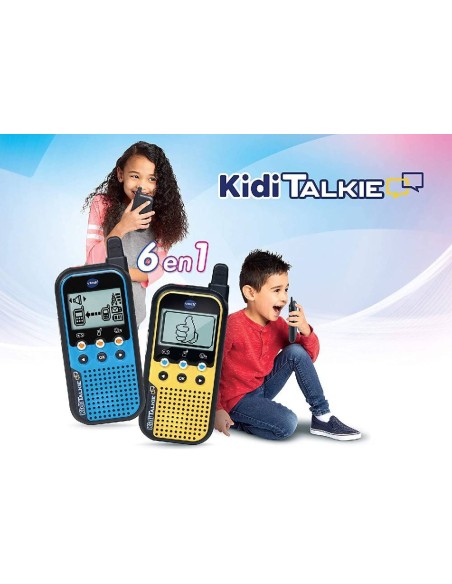 KIDI TALKIE 6 EN 1 - WALKIE