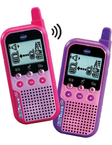 KIDI TALKIE 6 EN 1 ROSA - WALKIE TALKIE