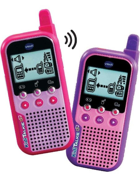 KIDI TALKIE 6 EN 1 ROSA - WALKIE TALKIE